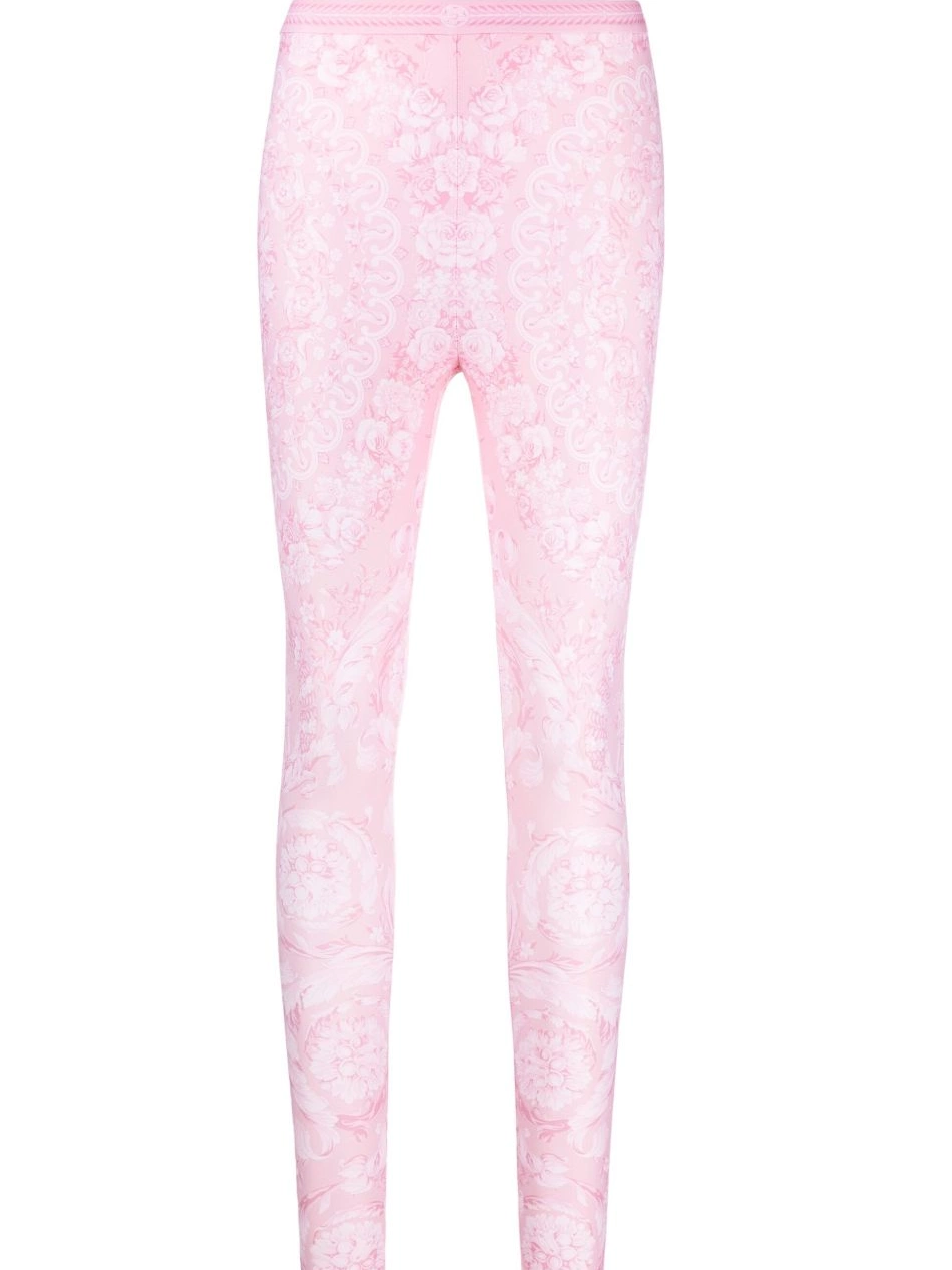 Versace leggings Women Barocco-print jersey 0420